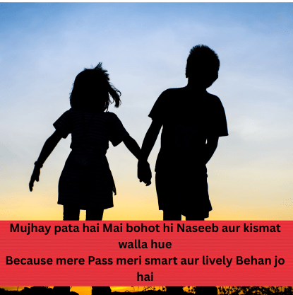 Sister Shayari in Hindi
