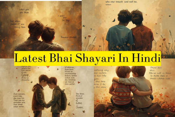 Latest 2 Line Bada Bhai Shayari in Hindi – Brother Shayari