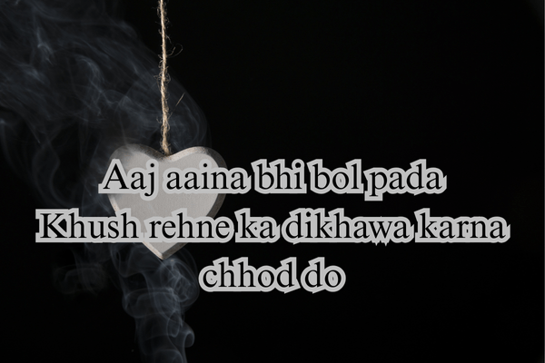 Short Broken Heart Shayari