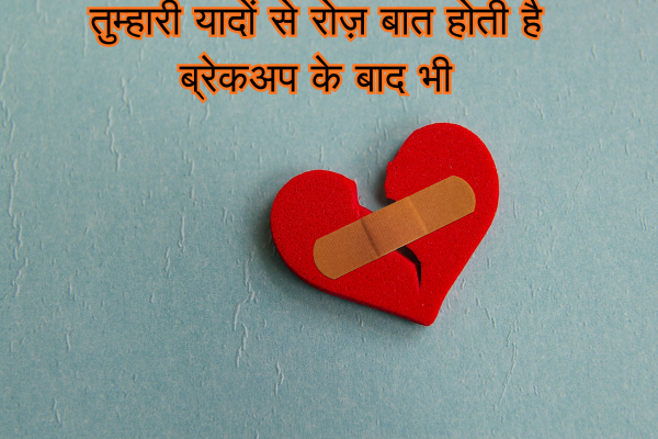 Love Breakup Shayari in English and Hindi 6 Love Breakup Shayari in English